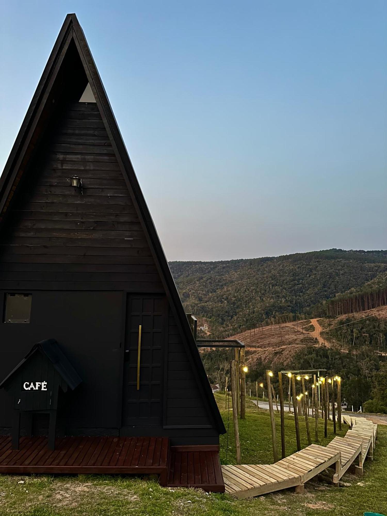 Chales O Refugio Alfredo Wagner Dış mekan fotoğraf